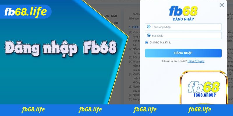 Hướng dẫn đăng nhập Fb68 an toàn